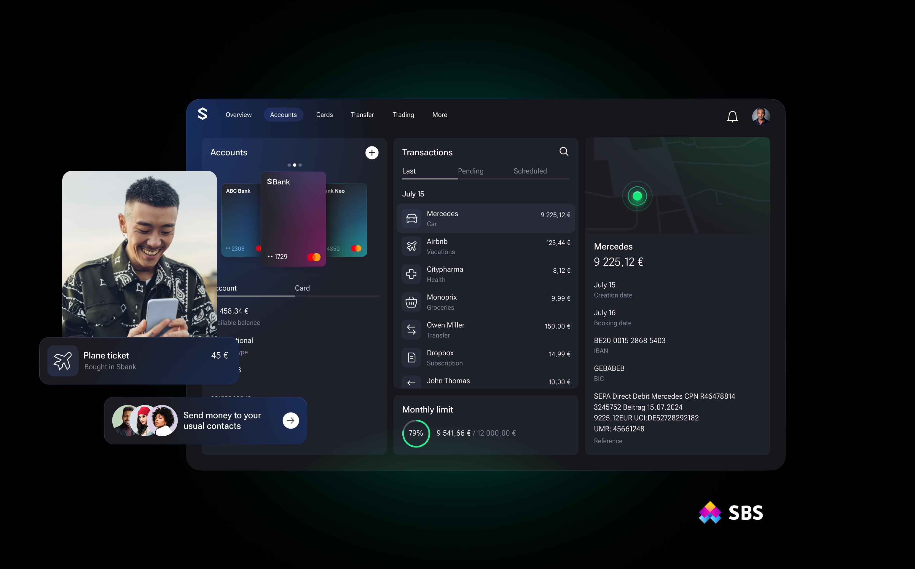 screenshot of SBP Core Banking